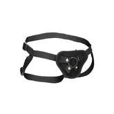 Shots Toys OUCH! Velvet & Velcro Strap On Harness Black Strap On Sextoys